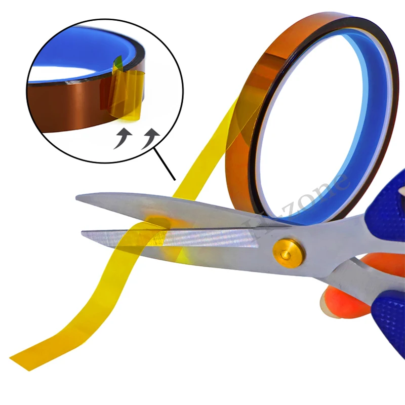 Cinta mecánica resistente a altas temperaturas, pegatina de poliimida, placa de circuito PCB para teléfono, protección de envoltura de batería, herramienta de aislamiento de reparación - imagen 5