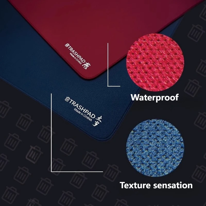 TRASHPAD alfombrilla de ratón para juegos de goma de poliuretano suave Esports FPS ratón para juegos alfombrillas de escritorio grandes accesorios para juegos Valorant CS - imagen 3