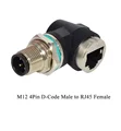 4P D-Code M - RJ45 F