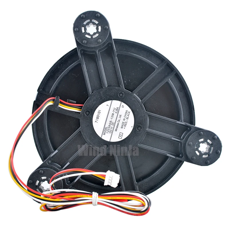 Ventilador centrífugo para refrigerador y congelador, soplador fam DC12V 0.26A, 12cm, 120mm, 12038GE-12M-YU, nuevo
