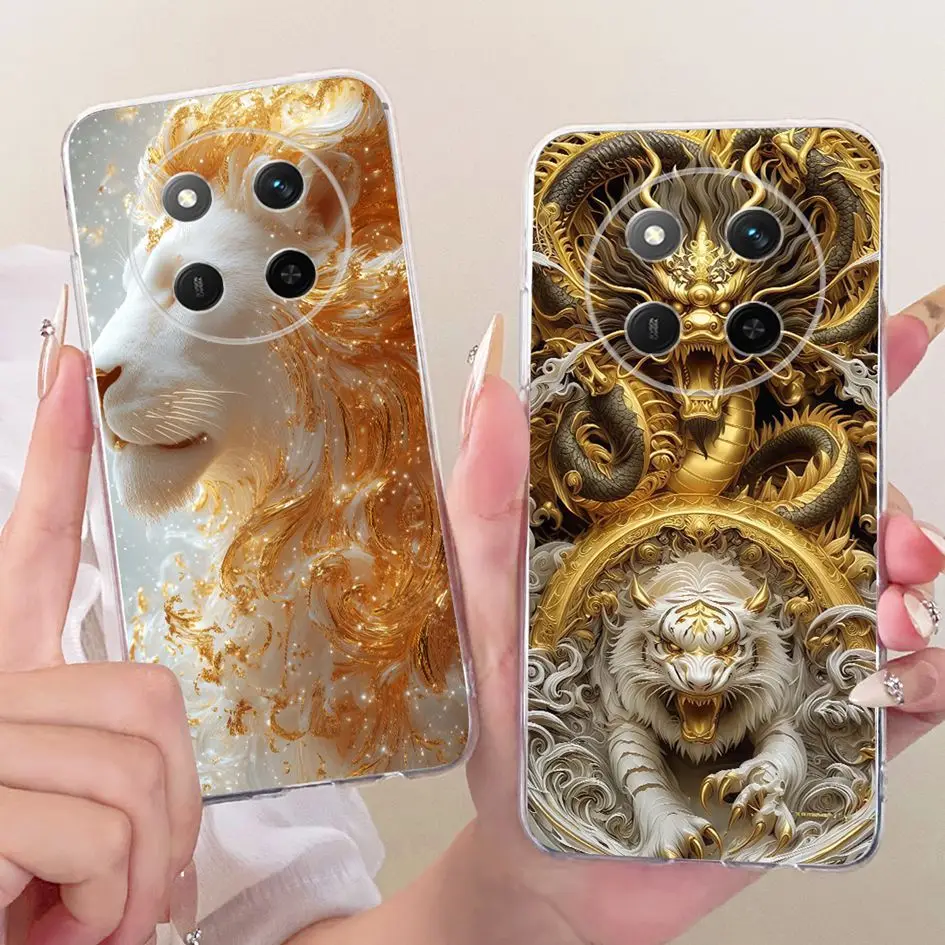 Para Honor X9c Funda inteligente 2025 Popular Dragon Cartoon Funda de teléfono de silicona suave y delgada para Honor Magic 7 Lite BRP-NX1 HonorX9c Funda - imagen 5