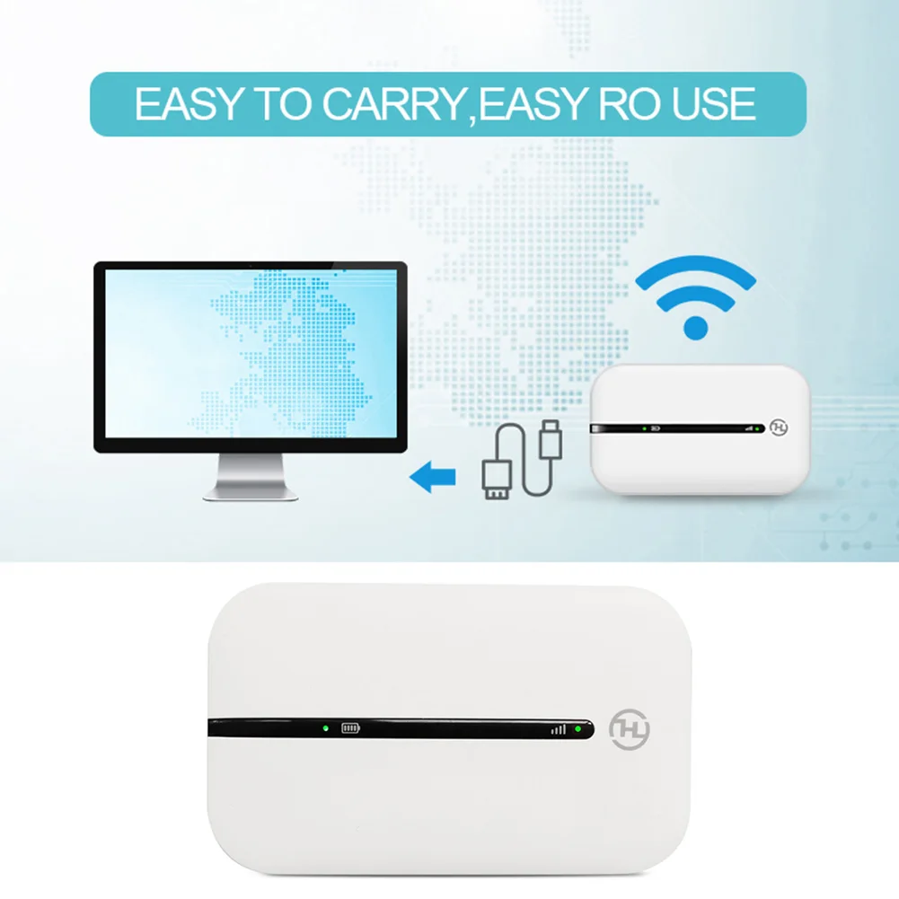E5576-320 de punto de acceso móvil, enrutador WiFi de bolsillo, 4G, 150Mbps, Modem Wifi inalámbrico móvil, Compatible con Windows 7/8/8.1/10 - imagen 4