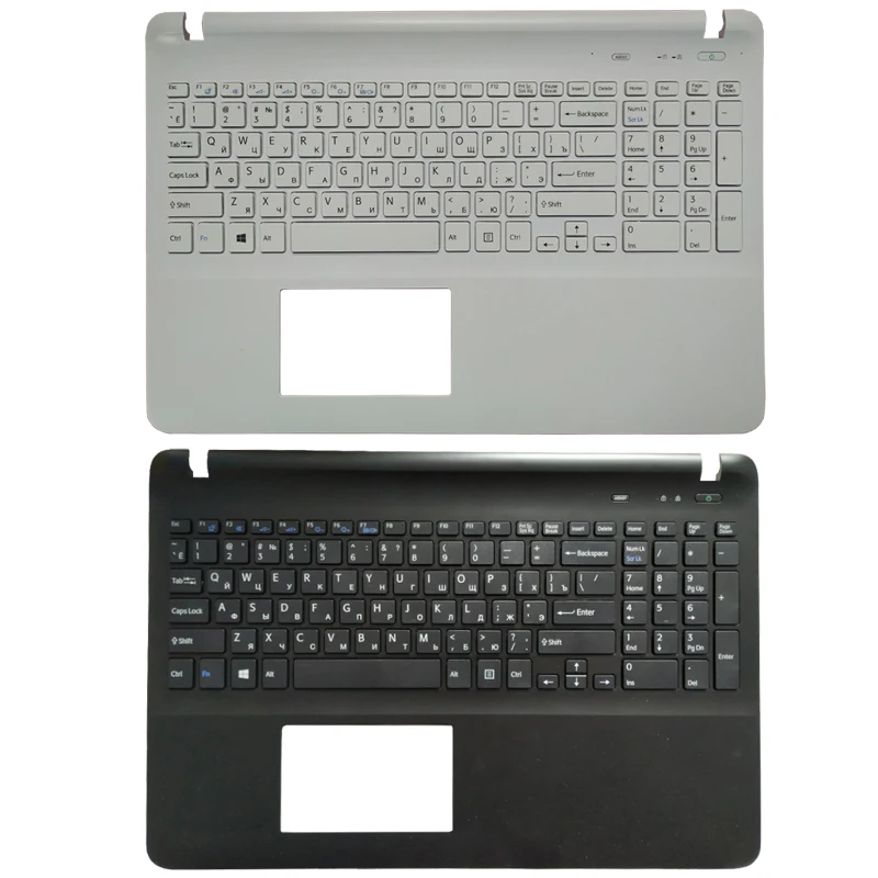 Sony Vaio SVF152 Teclado Ruso con Cubierta Superior y Reposamanos - imagen 3
