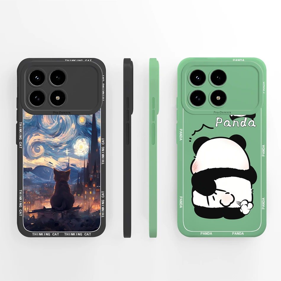 Para Redmi K90 Pro Max Funda de teléfono mariposa Rosa suave silicona líquida anticaída Funda para Redmi K 90ProMax Funda ligera Capa - imagen 4