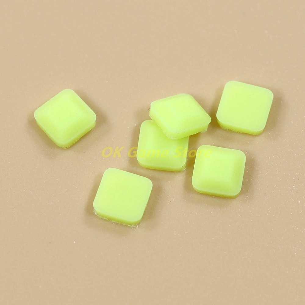 100 juegos de pies de repuesto, juegos de almohadillas de goma para consola de juegos NDS, pies con orificio para tornillo, almohadilla de goma para nds - imagen 5