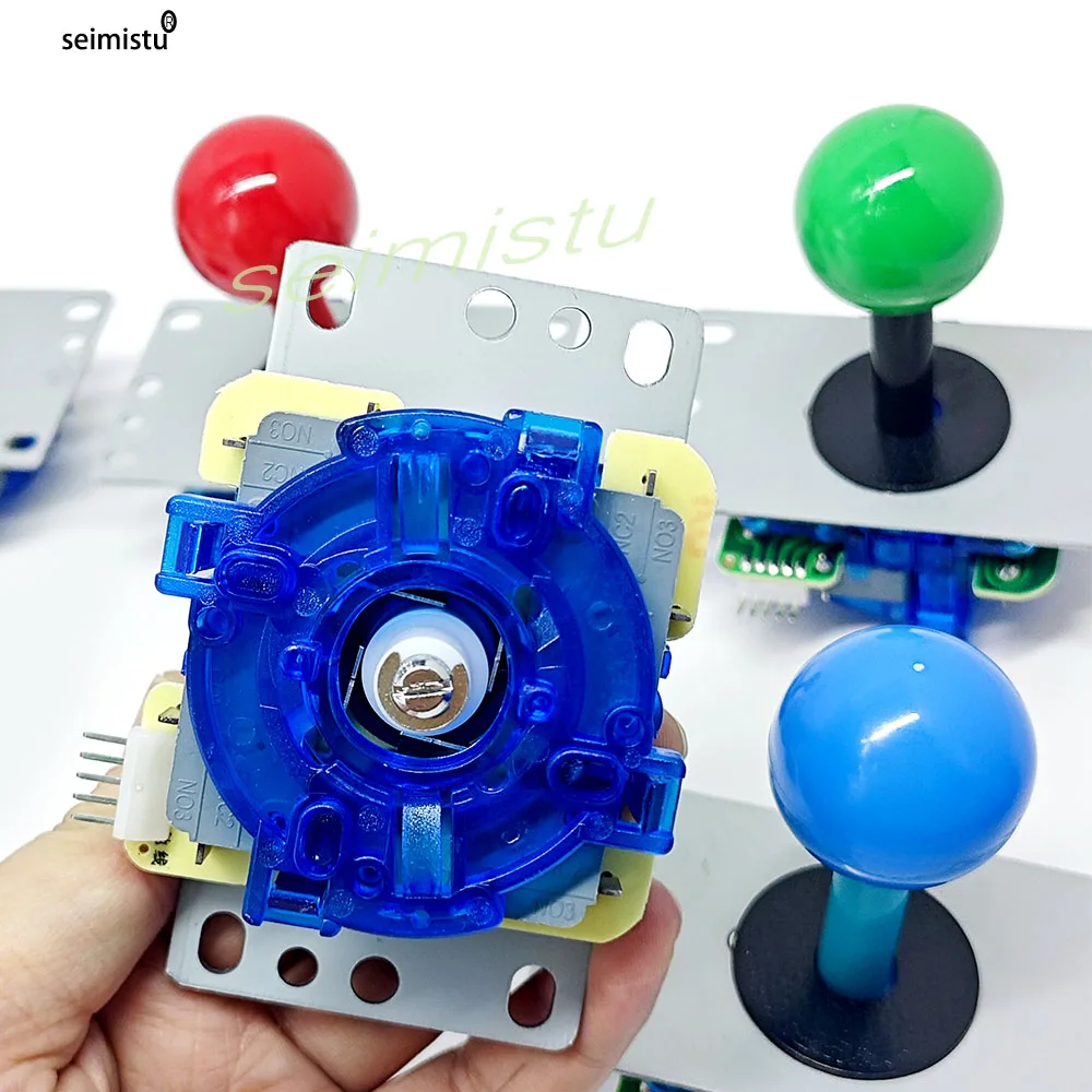 Joystick Arcade clásico, joystick de juego de 5 pines de alta calidad, piezas de repuesto de Joystick sanwa DIY para máquina de juego Arcade - imagen 3