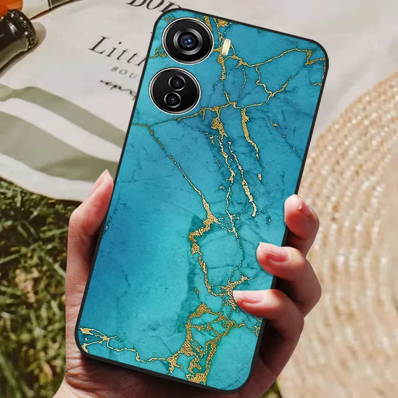 Para ZTE Blade V41 Vita 5G Funda 8140N Funda trasera de teléfono de silicona suave TPU para ZTE Blade V40 diseño 8046 Funda protectora - imagen 3