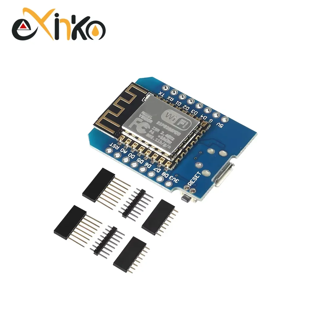 1-10 Uds WeMos D1 Mini ESP8266 ESP-12F ESP12 módulo WiFi Placa de desarrollo TYPE-C Micro USB 3,3 V Pin Digital para Arduino - imagen 3