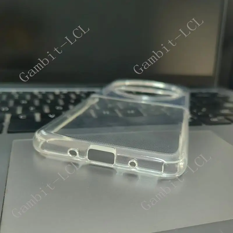 Funda anticaída para Tecno Phantom V Flip AD11 VFlip, funda trasera Original de silicona suave TPU a prueba de golpes en PhantomVFlip - imagen 4