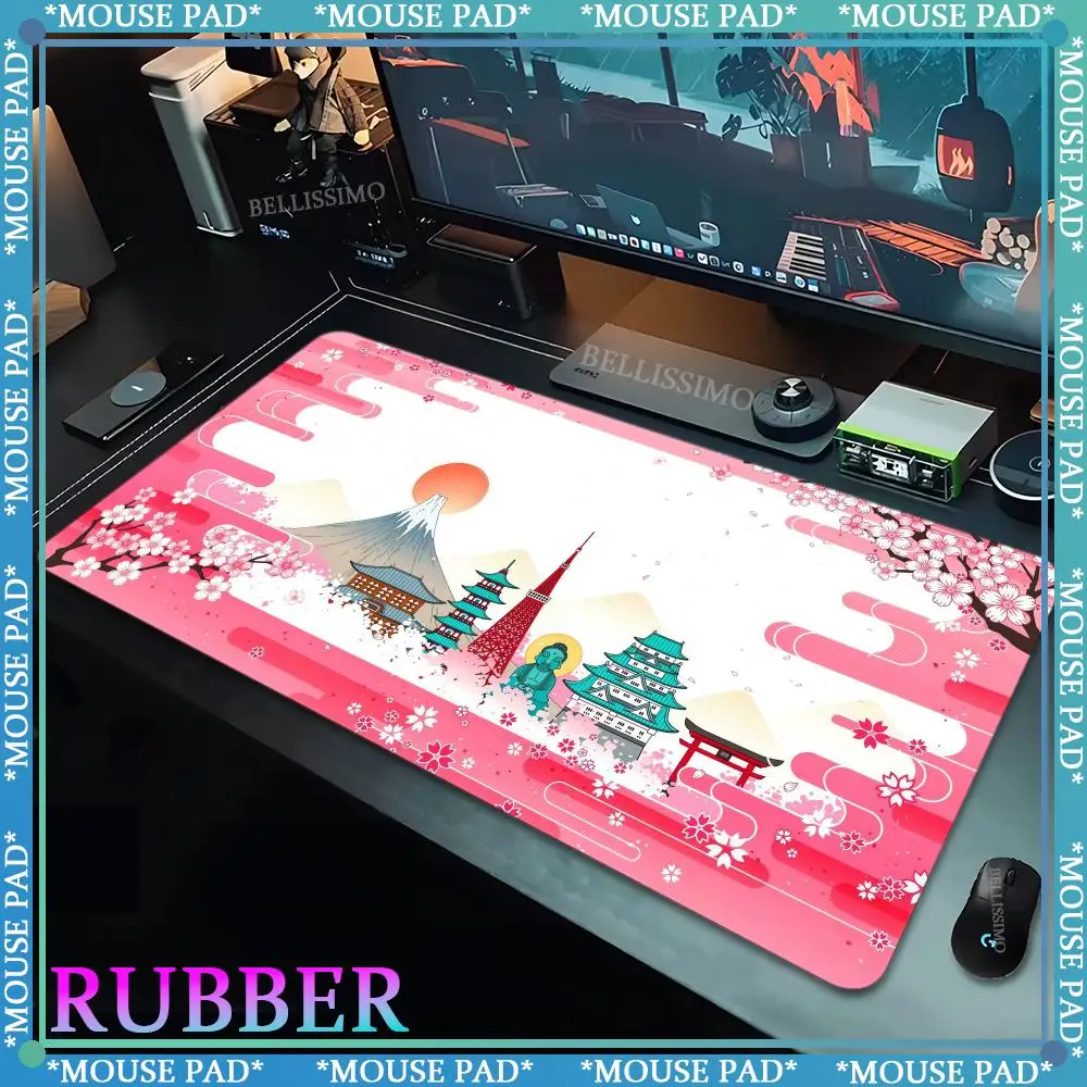 Alfombrilla de ratón gigante de juego de flores de mar xxl 90x40, alfombrilla antideslizante, alfombrilla de escritorio, controlador de juego, dispositivo de escritorio, alfombrilla de ratón - imagen 2