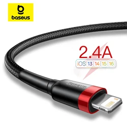 Cable USB Baseus Lightning 2.4A – Carga rápida iPhone