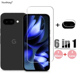 Vidrio Templado Google Pixel 9A – Protector Pantalla y Lente HD