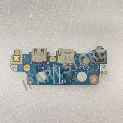 Panel Puertos USB Audio y Botón Encendido para Dell Latitude 3300