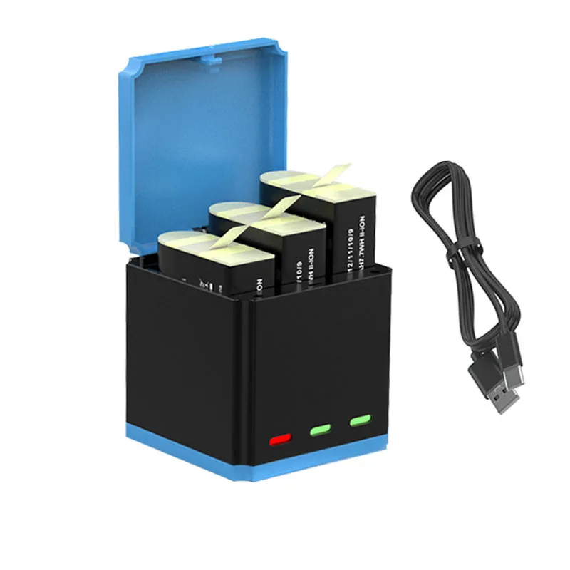 Batería para cámara deportiva AHDBT-801 AHDBT 801 AHDBT-901 AHDBT 901 AHDBT901 batería recargable para GoPro HERO5 6 7 8 9 10 11 12 - imagen 5