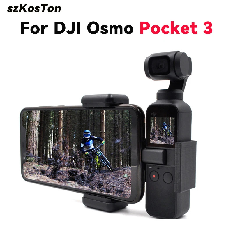 Phone Holder 1/4 Thread Screw For DJI OSMO Pocket 3 2 Tripod Expansion Mount Extension Adapter for DJI Osmo Pocket Accessories