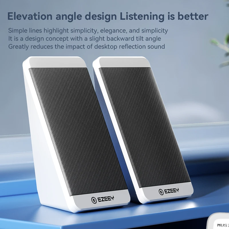 Mini subwoofer USB, altavoz para ordenador, caja de sonido para PC, altavoz de música para ordenador portátil, sistema de Audio estéreo USB, altavoces de escritorio - imagen 3