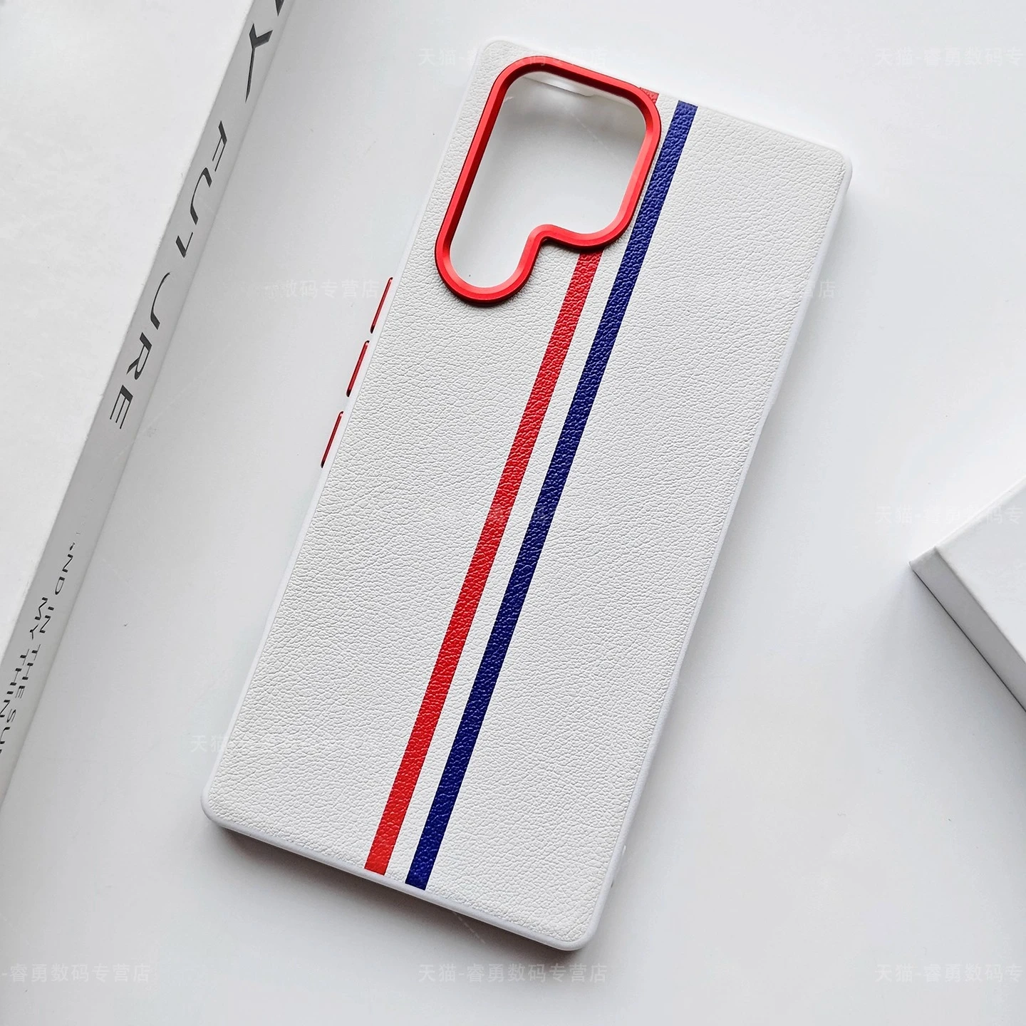 Funda para Red Magic 11 Pro 10 Pro, Funda minimalista de cuero agradable para la piel para Red Magic 11 Pro + 10S Pro + Funda de parachoques a prueba de golpes - imagen 2