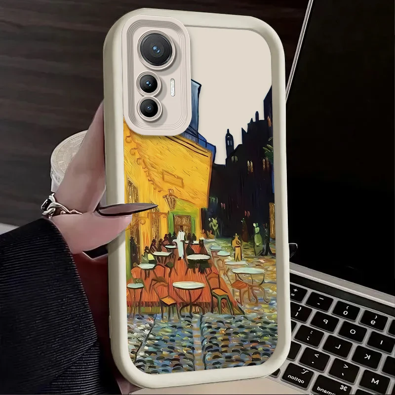 Caja de aceite de paisaje artístico Van Gogh para Xiaomi Poco X7 X6 X5 X3 NFC F7 F6 F5 F3 M7 M6 Pro 4G 5G Mi 12 11 Lite NE 5G 13T 12T 11T Pro - imagen 4