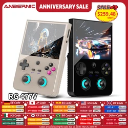 Anbernic RG477V Consola Portátil Android 14 - Pantalla LTPS 4,7" 1080p