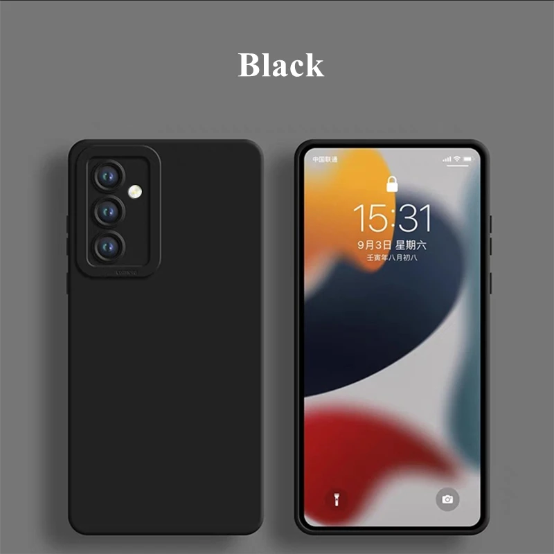 Funda de silicona líquida suave para Samsung Galaxy Quantum5, Protector de cámara, nuevo Color - imagen 2