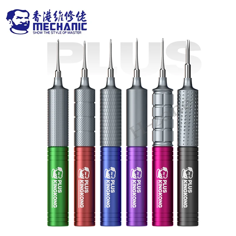 MECHANIC-Juego de destornilladores KINGKONG PLUS, alta dureza, Cruz convexa, Pentalobe, Phillips, teléfono móvil, reloj, tableta, apertura de reparación - imagen 2