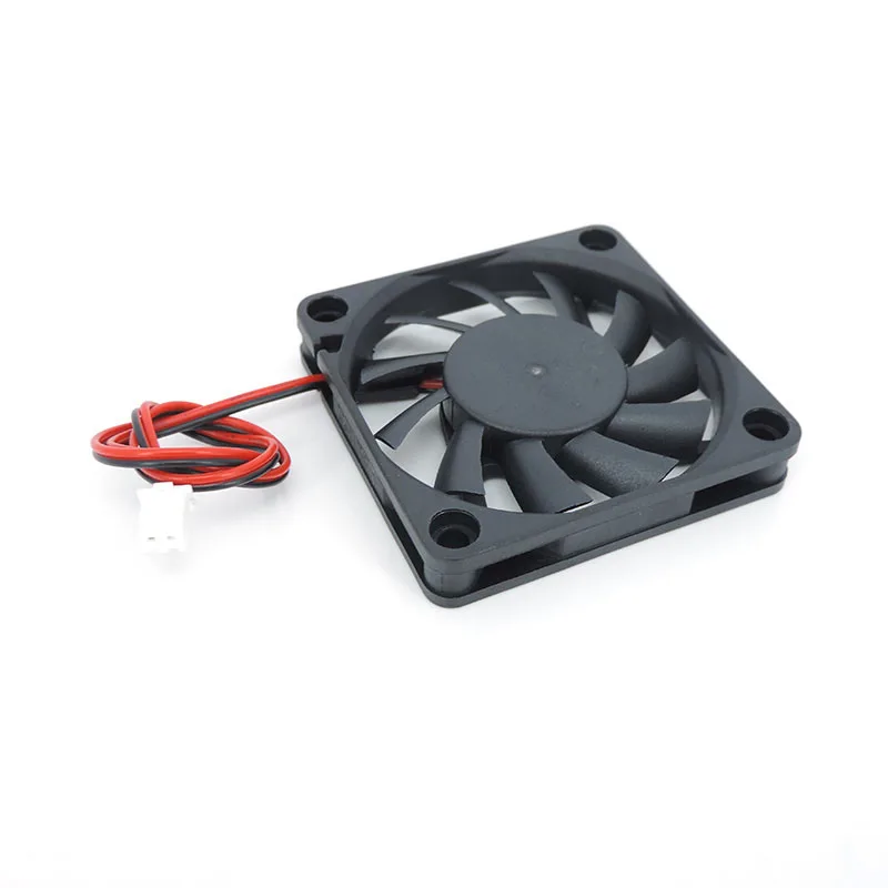 6010 6cm 60mm DC 5v 12V 24V ventilador de refrigeración sin escobillas para piezas de impresora 3D Reprap enfriador de CC 60x60x10mm ventilador de plástico 6cm - imagen 3