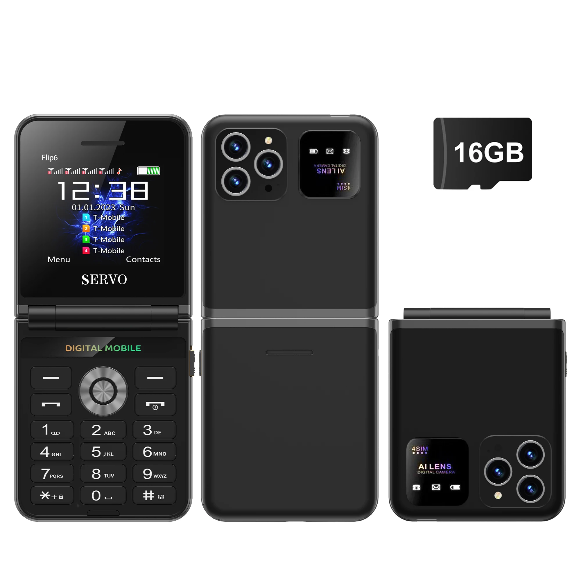 black N 16GB TF card