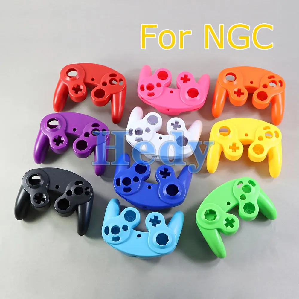 1 Juego para Nintendo NGC Gamecube controlador carcasa cubierta mango caso reemplazo juegos mango accesorios protectores - imagen 3