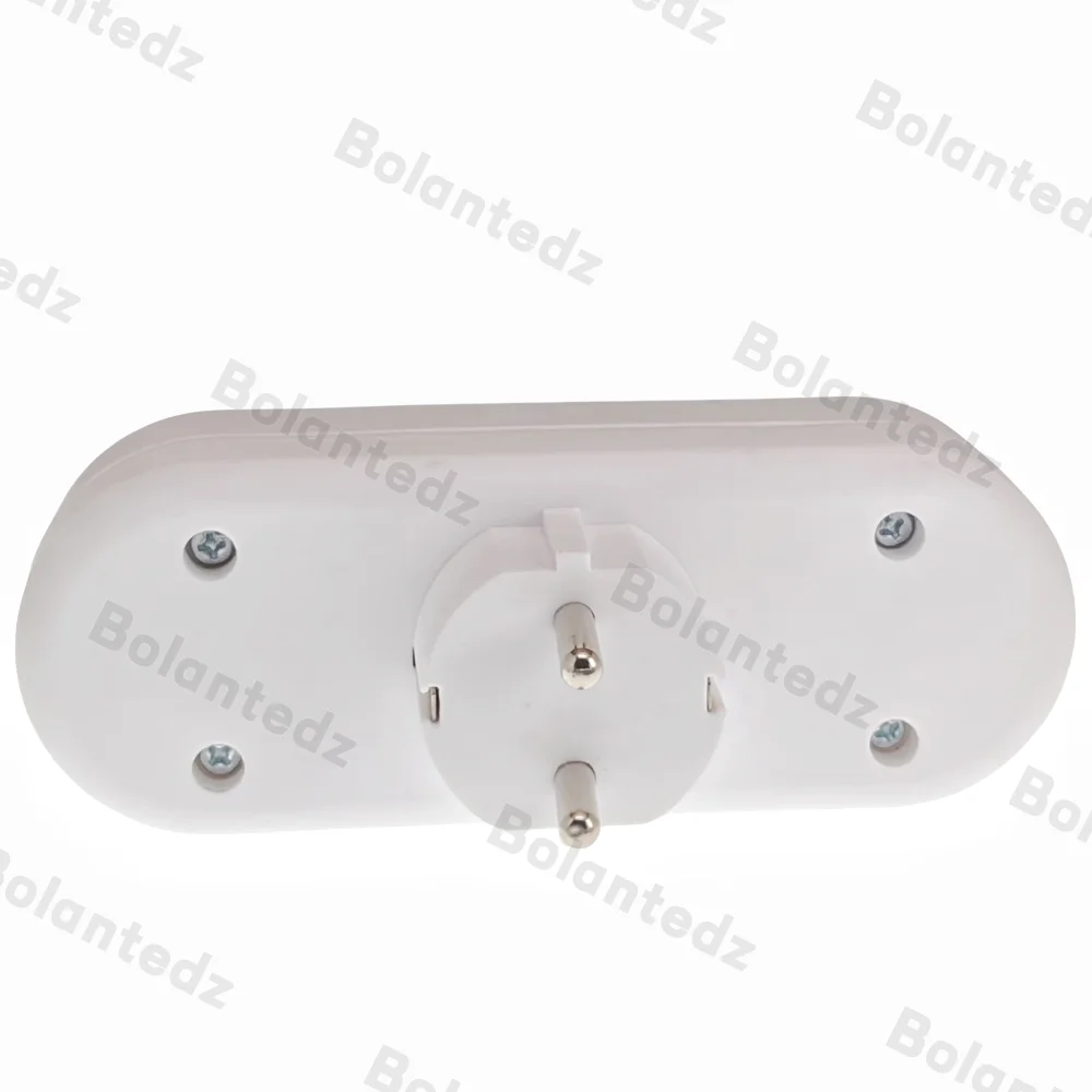 2 USB tipo europeo enchufe de conversión 1 a 2 vías UE Alemania adaptador de corriente estándar enchufe 16A 250V adaptador de carga de viaje - imagen 5