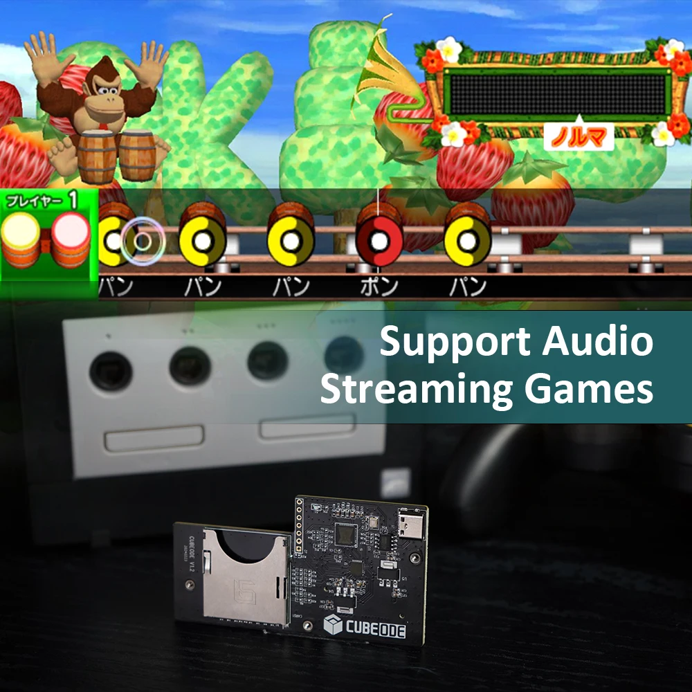 Emulador de unidad óptica RetroScaler CUBEODE V1.2 para GC Loder Swiss SD2SP2, reemplazo para todas las versiones, consola de juegos NGC GameCube - imagen 5