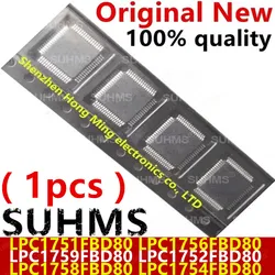 (1 pieza) 100% nuevo LPC1751FBD80 LPC1756FBD80 LPC1759FBD80 LPC1752FBD80 LPC1758FBD80 LPC1754FBD80 QFP-80