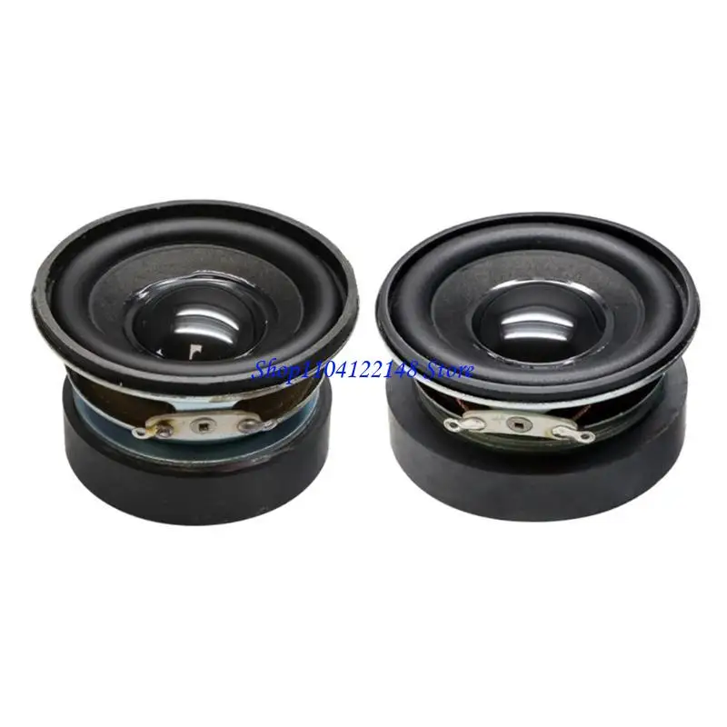 Woofer circular P9FA 52 mm con magnético externo, 4 ohmios y altavoz bajo magnético externo con borde PU 5 W - imagen 2