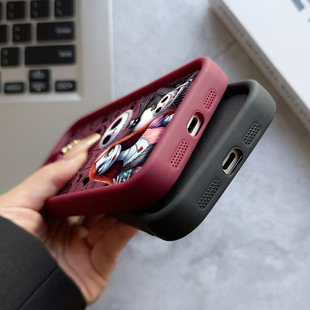 Funda de teléfono Corpse Bride Skeleton Love para Google Pixel 9 8 8A 7 7A Pro XL 5G, Funda suave de TPU a prueba de golpes - imagen 3