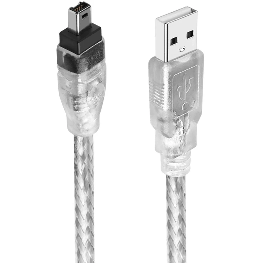 Cable de datos Firewire 1394 USB a 4 pines a 6 pines Cable de conexión IEEE 1394 para cámara videocámara DV accesorio de Cable de tarjeta de adquisición - imagen 4