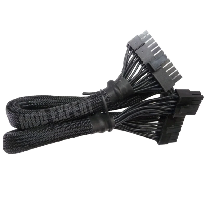 Para Seasonic FOCUS PLUS Platinum PSU, 18+10Pin a 20+4Pin 24Pin ATX Cable de alimentación principal 60 CM para Seasonic PX Series Modular - imagen 5