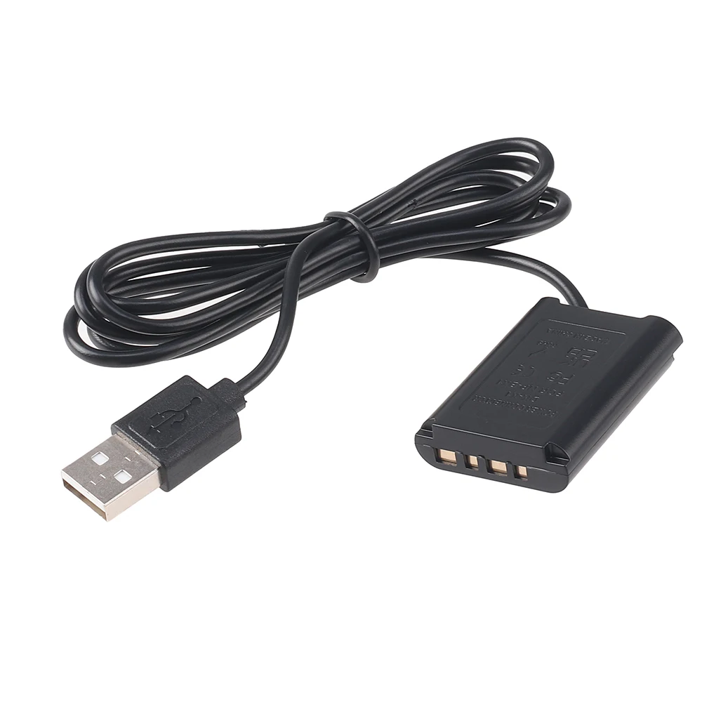 Batería Dummy NP-BX1, batería Virtual + Cable USB integrado 5V/2A 24AWG,OD3. Accesorios de fotografía fotográfica de 0mm - imagen 2