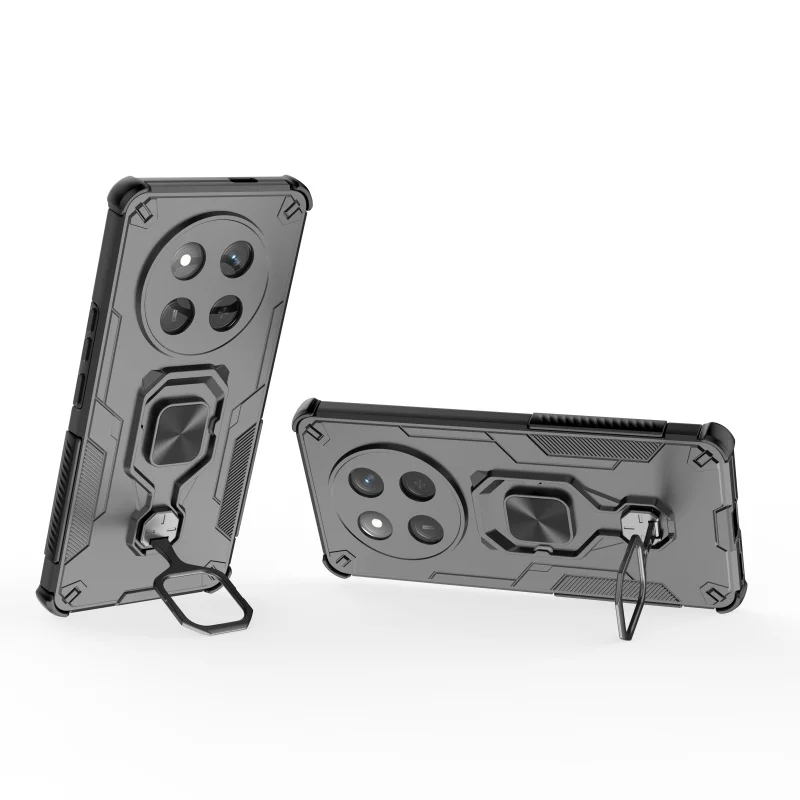 Para Honor X9C funda Huawei Honor X9C Capas a prueba de golpes atracción magnética adsorción soporte de anillo de Metal Fundas Honor X9C - imagen 2