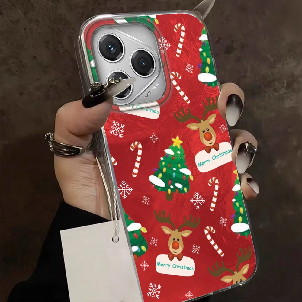 Para Honor 400 200 Pro 70 Migic6 7 5 Lite 90 Smart X9a X9c X9b X8b X8c X7c X8a X7b X6b X6 Navidad Idea regalo TPU funda de teléfono