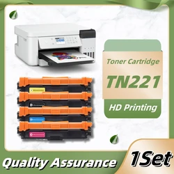 Cartucho Tóner Brother TN221 Negro y Color Alta Capacidad