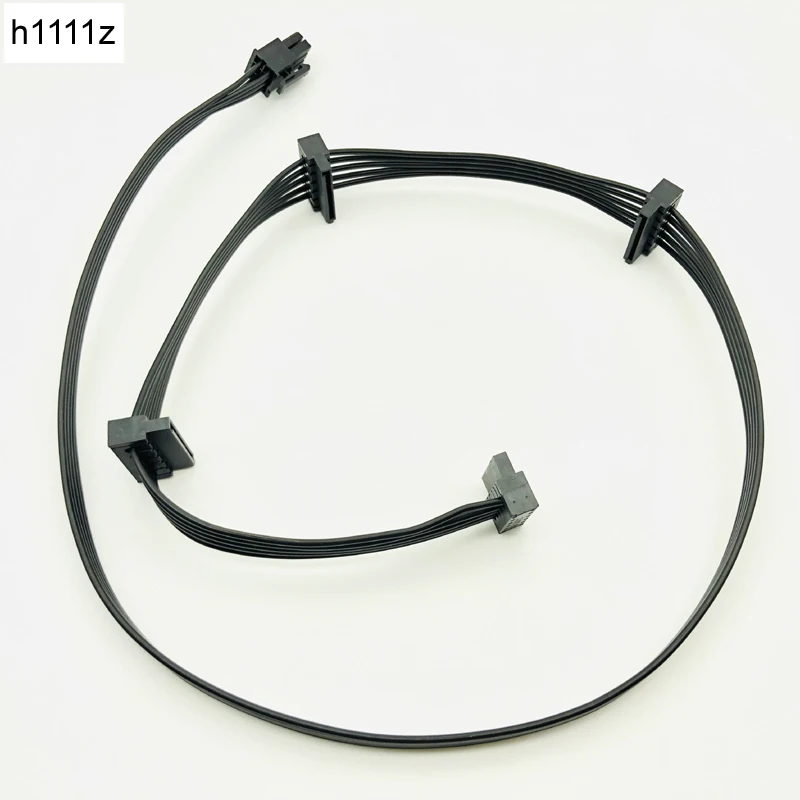 Cables de ordenador PCI-E 6 pines macho 1 a 4 SATA hembra, Cable de fuente de alimentación divisor para Corsair RM650X RM750X RM850X RM1000X