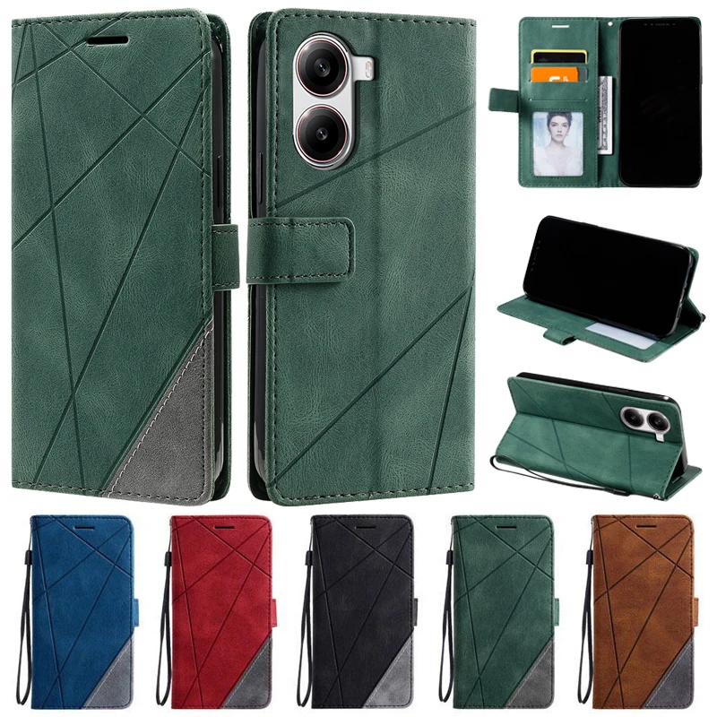 Para Coque Xiaomi Poco X7 Pro funda de lujo con tapa tipo billetera Funda de cuero para Fundas Xiomi Xiaomi POCO X 7 pro X7Pro bolsas de funda de teléfono