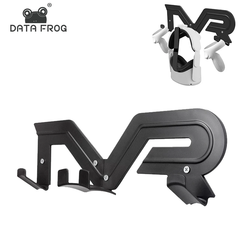 DATA FROG-soporte de montaje en pared para auriculares Oculus Quest 2, accesorio de VR, para Oculus Rift S HTC Vive Valve Index