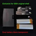 Double battery black