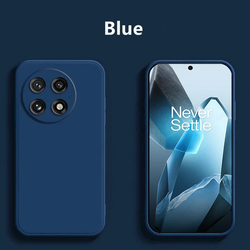 Funda de teléfono de silicona líquida Original Para OnePlus 13 Celulares Para OnePlus 13 a prueba de golpes de lujo suave чехол Funda Para contraportada - imagen 2