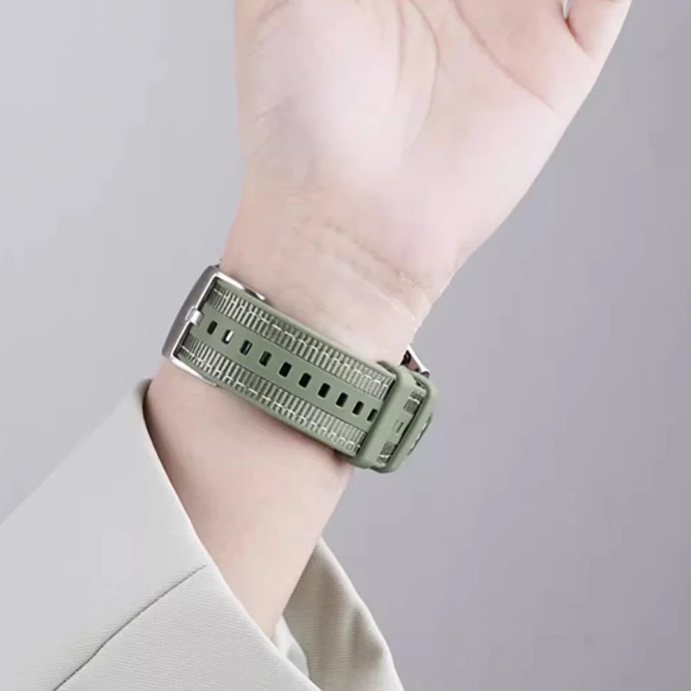 Correa oficial de 22mm para Huawei Watch GT6 pro, correa compuesta de nailon de 46mm para Huawei Watch 5 4/GT6 5 4 3 2 46mm/GT5 4 Pro - imagen 4