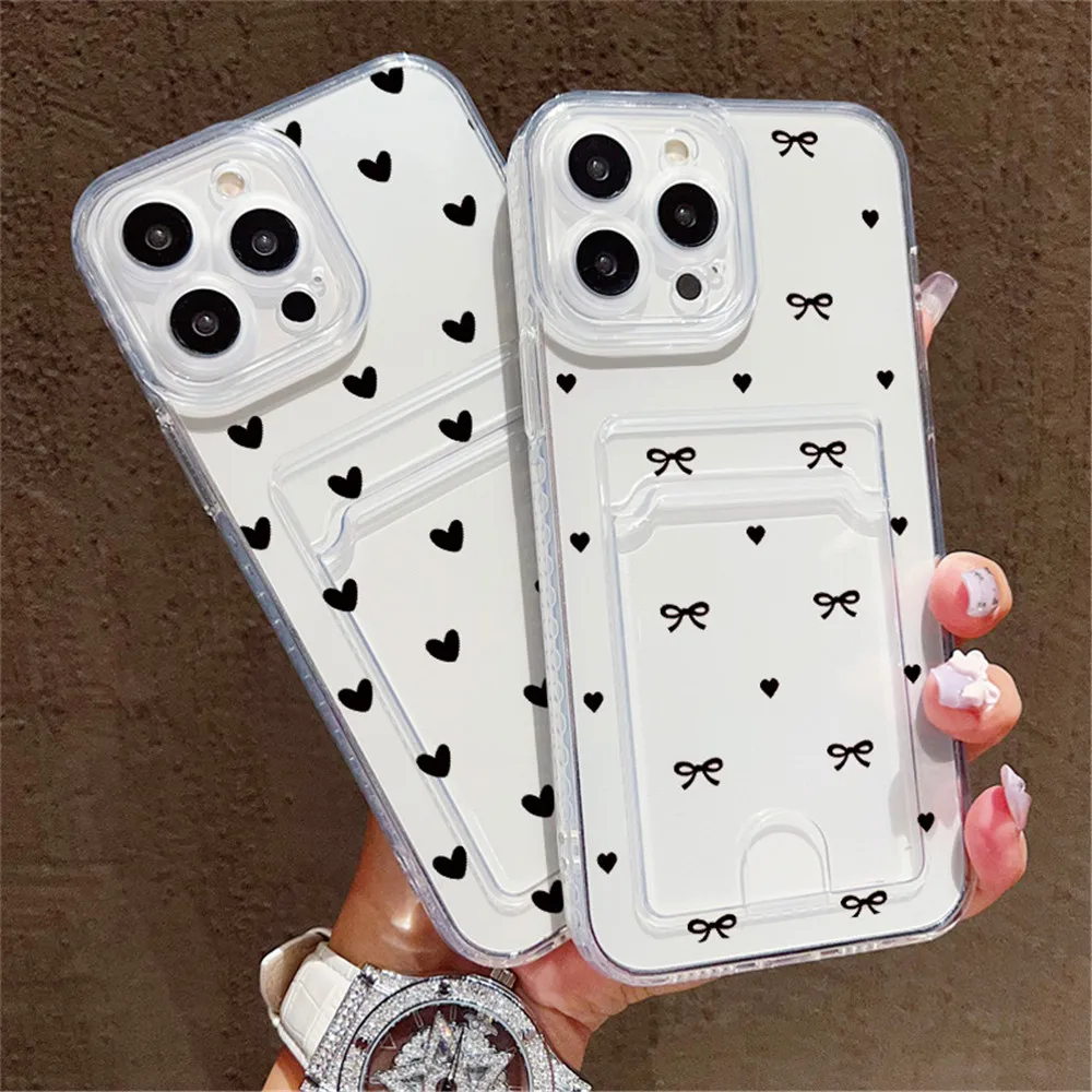 Con tarjetero funda de teléfono de dibujos animados para INFINIX Note 30 40 50 Pro 4G 5G Hot 40 50 Pro Plus 30i 50i Fundas de silicona suave - imagen 5