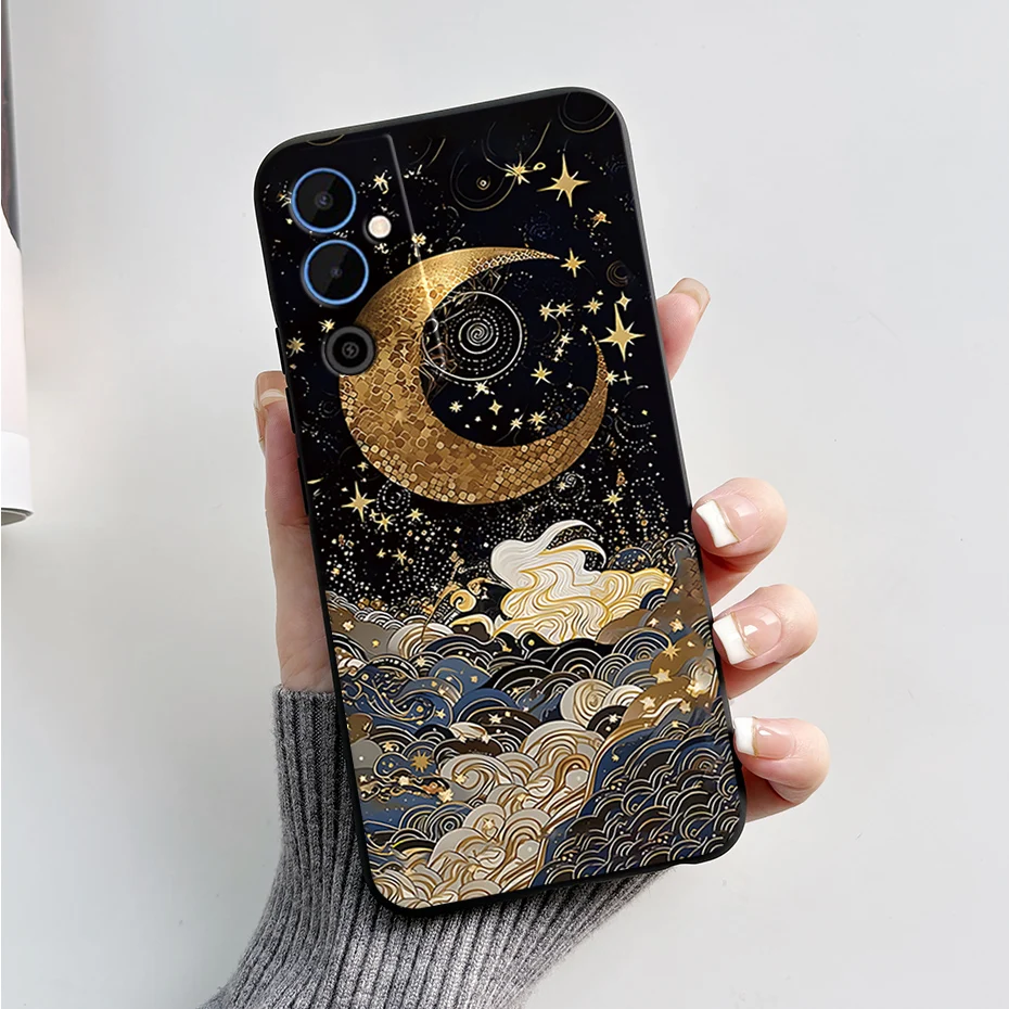 Para Tecno Pova Neo 2 funda Pova Neo2 LG6n funda negra TPU funda de teléfono de silicona suave para Tecno Pova Neo 2 Coque Fundas protectoras - imagen 3