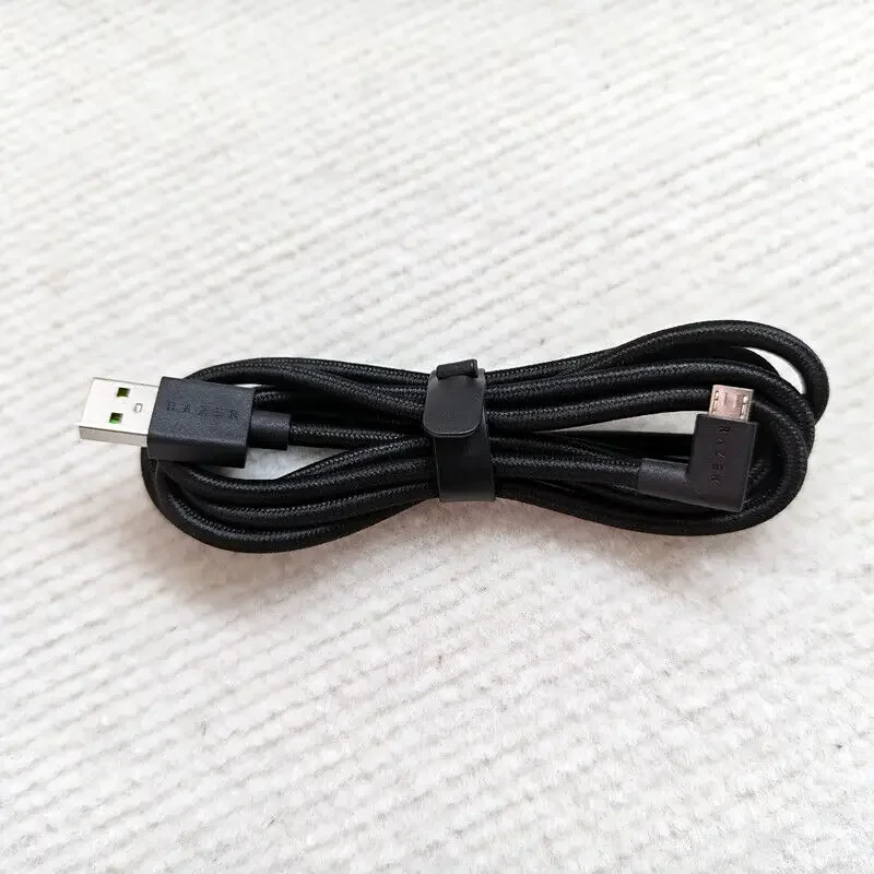 Piezas de repuesto del cable de carga USB del micrófono de la auricular para Razer Seiren X - imagen 5