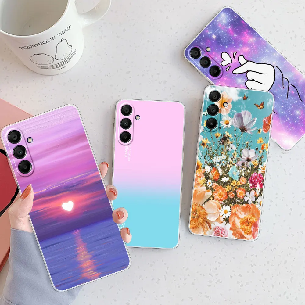 Funda de silicona para Samsung Galaxy A16 5G SM-A065F, carcasa a prueba de golpes para Samsung A166E 5GClear - imagen 2