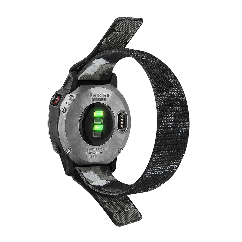 Correa Nylon Garmin Instinct 3 / 2 Solar / 2X – Con Gancho - imagen 4